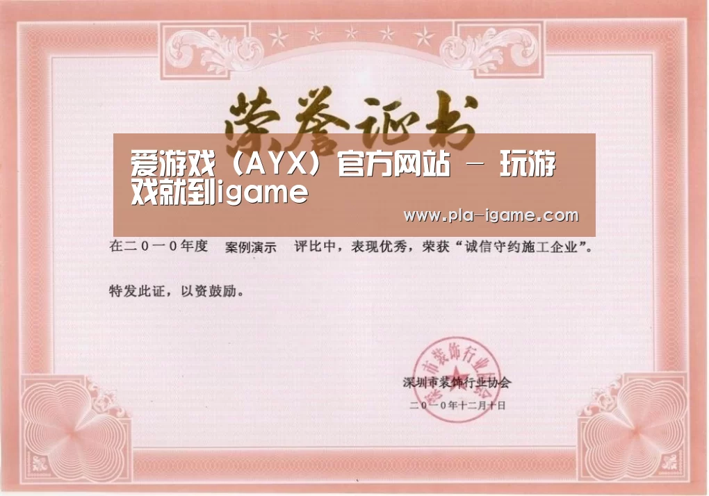 荣誉证书二